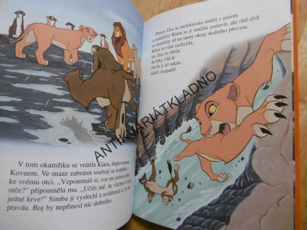LVÍ KRÁL II, SIMBŮV PŘÍBĚH, WALT DISNEY, **an