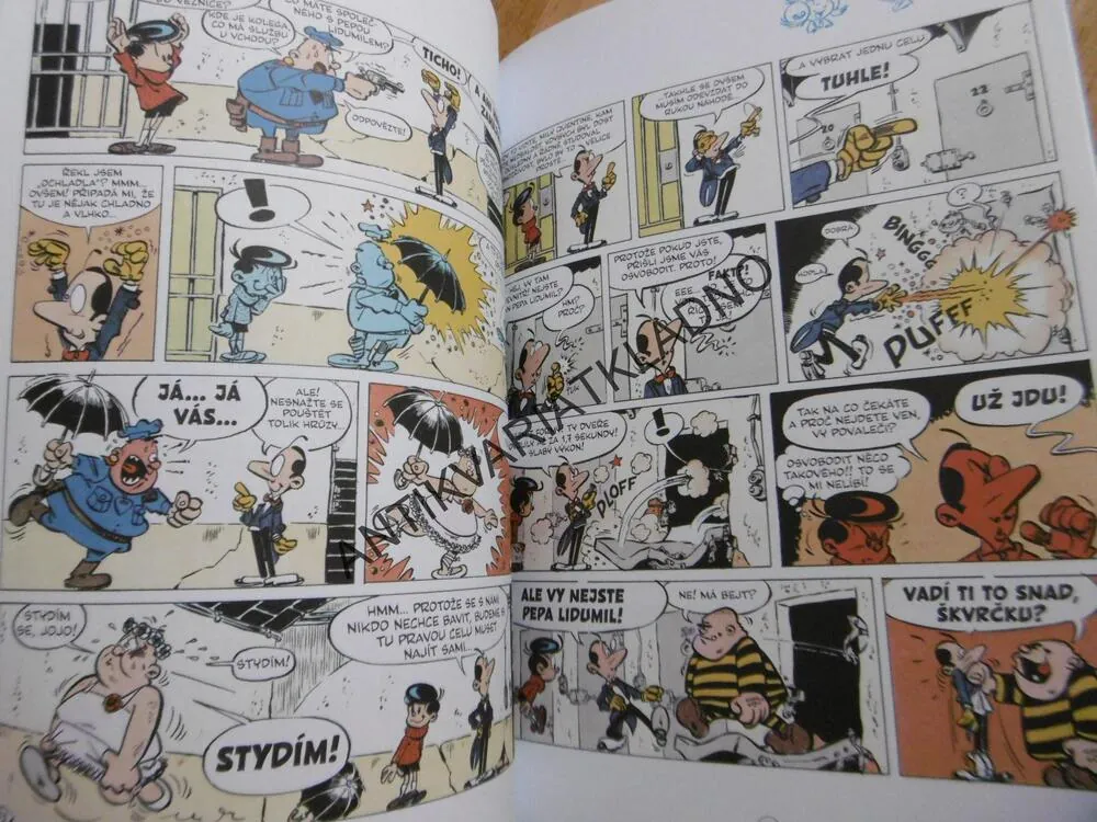 VELKÁ ESA, QUENTIN GENTIL A MISTR ÚNIKŮ, KOMIKS