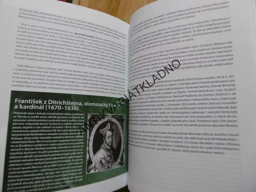 DRAMA BÍLÉ HORY, ČESKÁ VÁLKA 1618-1620, DUŠAN UHLÍŘ, **an