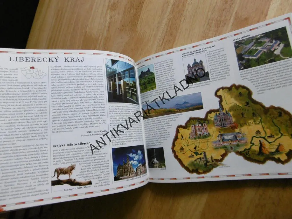 PROCHÁZKA PO KRAJÍCH ČESKÉ REPUBLIKY, VÍCEJAZYČNÉ, **an