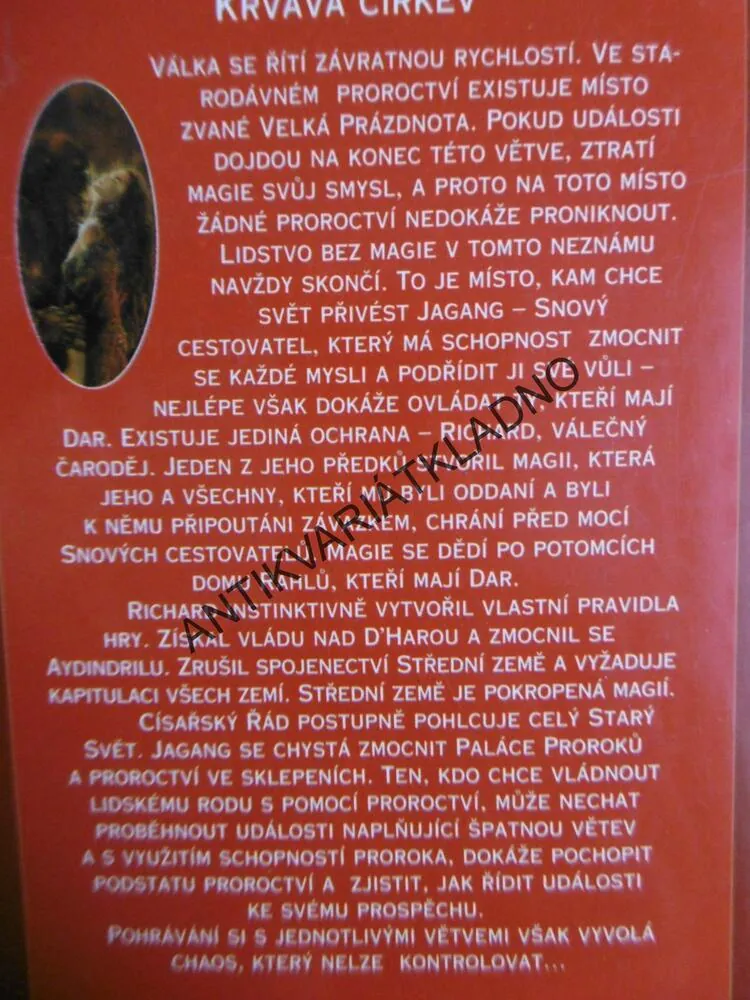 KRVAVÁ CÍRKEV, PEKELNÁ BIBLE, TERRY GOODKIND, MEČ PRAVDY