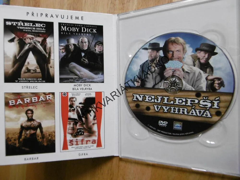 NEJLEPŠÍ VYHRÁVÁ, TERENCE HILL, PAUL SORVINO, DVD FILM