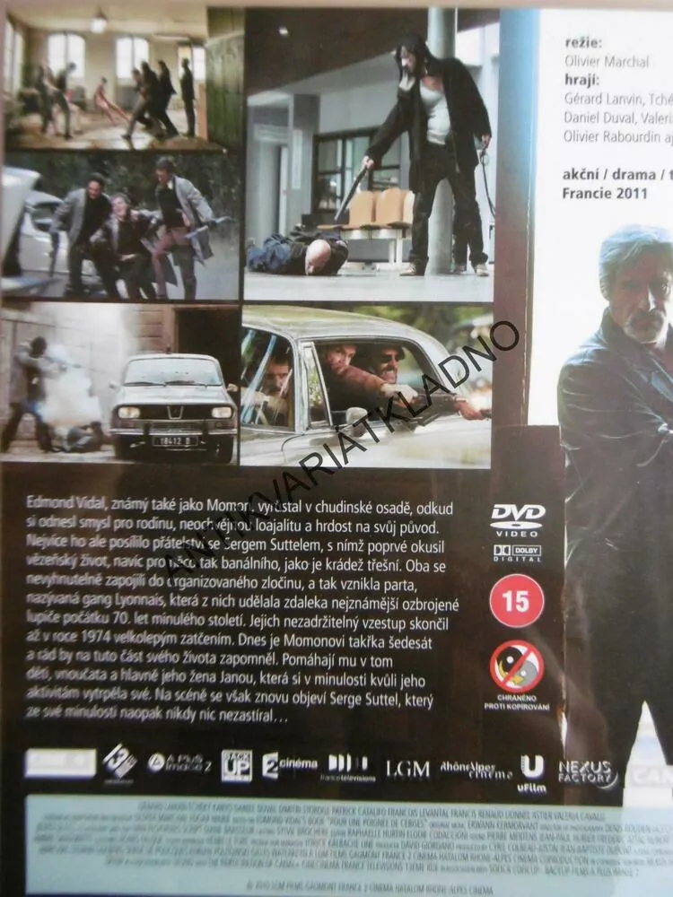 GANG STORY, DVD FILM