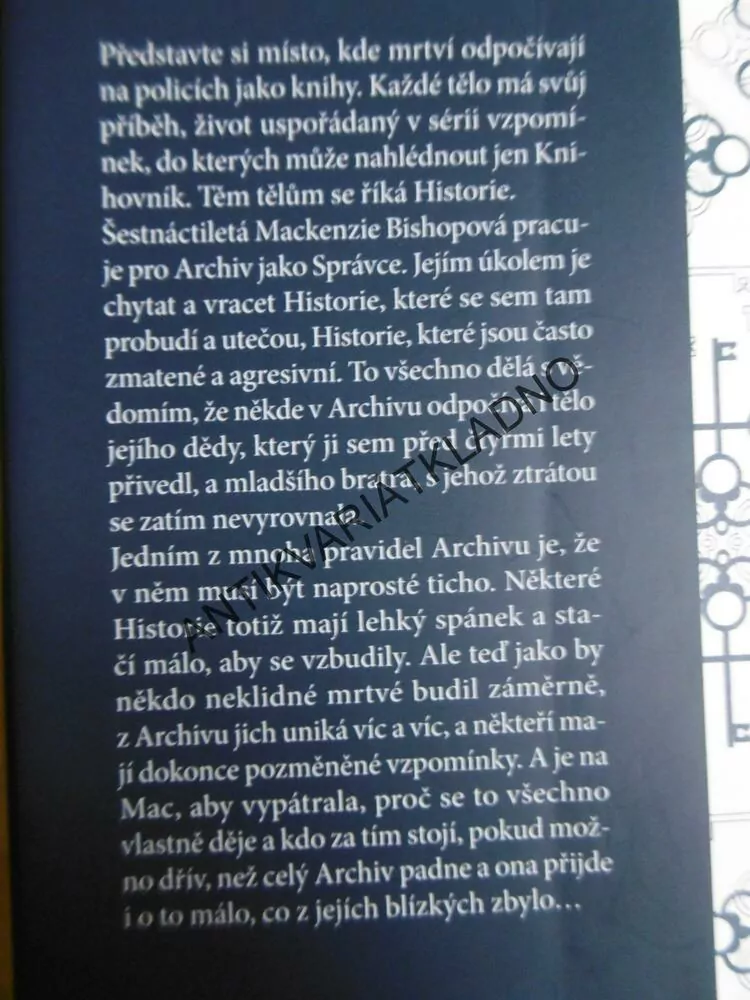ARCHIV, VICTORIA SCHWABOVÁ, **an
