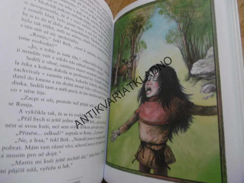 RONJA, DCERA LOUPEŽNÍKA, ASTRID LINDGRENOVÁ,KYŠKOVÁ