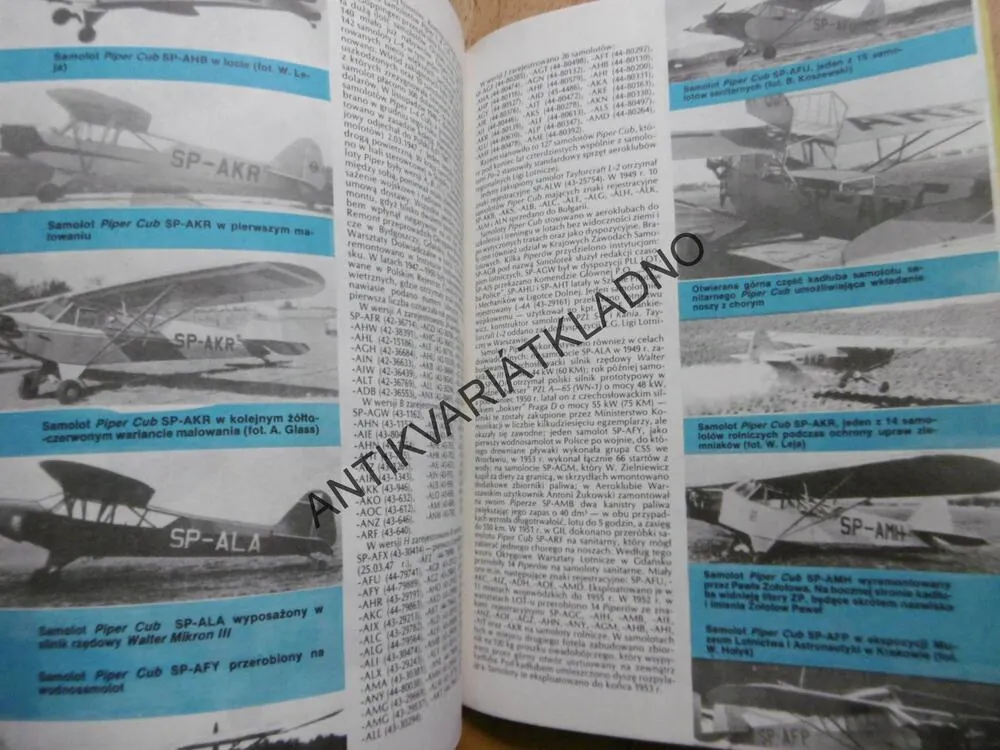 SAMOLOT WIELOZADANIOWY PIPER L-4 CUB, POLSKY, SEŠIT Č.130