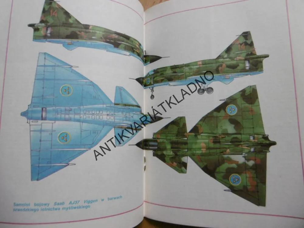 SAMOLOT BOJOWY SAAB 37 VIGGEN, POLSKY, SEŠIT Č.138,