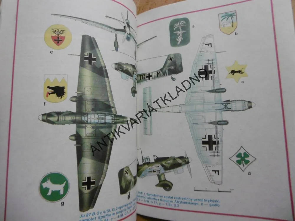 SAMOLOT BOMBOWY NURKUJACY JUNKERS JU 87 STUKA, POLSKY, SEŠIT Č.138,