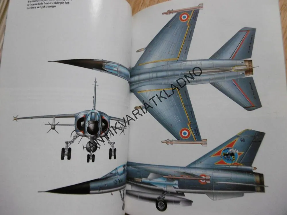 SAMOLOT MYSLIWSKI MIRAGE F1, POLSKY, SEŠIT Č.147