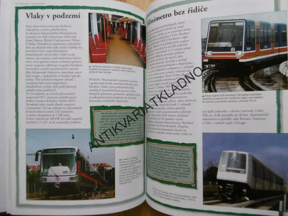 100 NEJVĚTŠÍCH ZAJÍMAVOSTÍ O ŽELEZNICI, ŽELEZNICE, **an