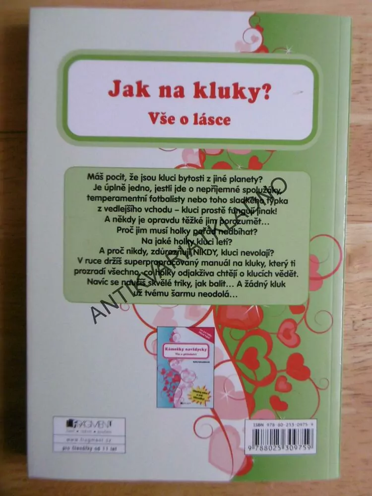 JAK NA KLUKY? VŠE O LÁSCE, FINTY RADY POSTŘEHY,SCHNEIDEROVÁ