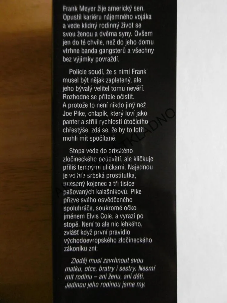 PRVNÍ PRAVIDLO, ROBERT CRAIS