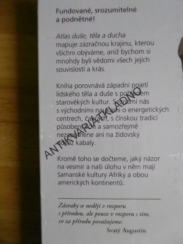ATLAS DUŠE TĚLA A DUCHA, PAUL HOUGHAM, **an