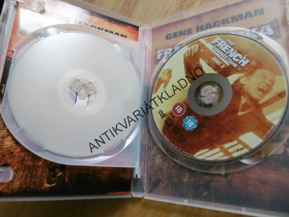 FRANCOUZSKÁ SPOJKA, GENE HACKMAN, DVD FILM