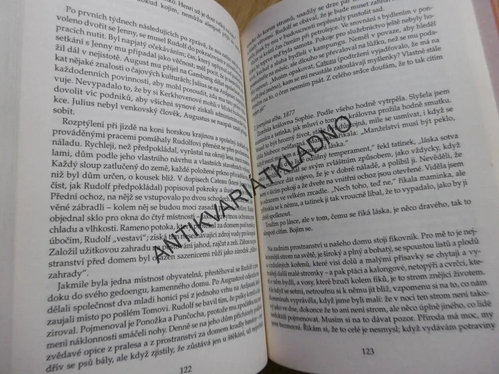 PÁNI ČAJOVÝCH PLANTÁŽÍ, HELLA S. HAASSE, RODINNÁ SÁGA, **an
