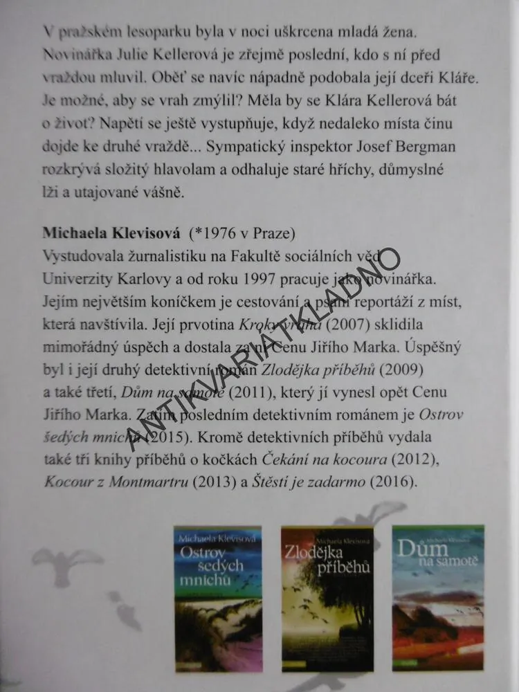 KROKY VRAHA, MICHAELA KLEVISOVÁ