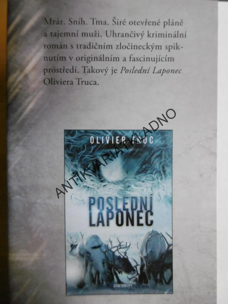 VLČÍ ÚŽINA, OLIVIER TRUC, **an