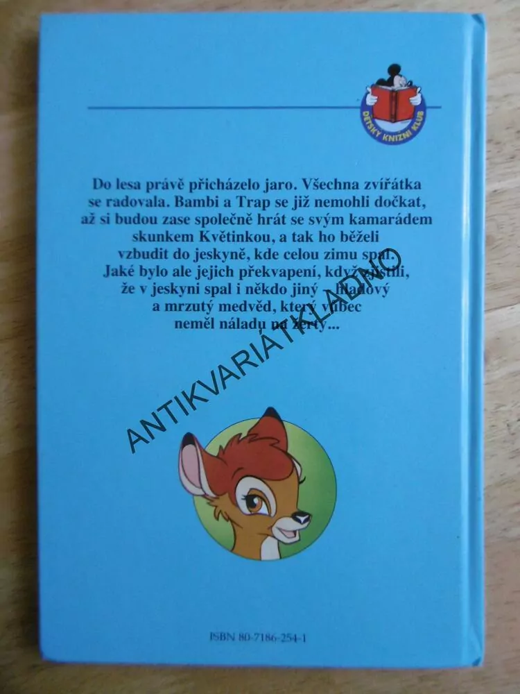 BAMBI A NEŠŤASTNÝ MEDVĚD, WALT DISNEY, **an