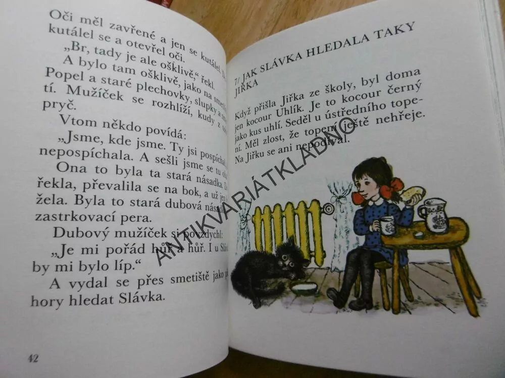 JAK SI SLÁVEK NAČAROVAL DUBOVÉHO MUŽÍČKA, VÁCLAV ČTVRTEK, JAN ČERNÝ, 1976