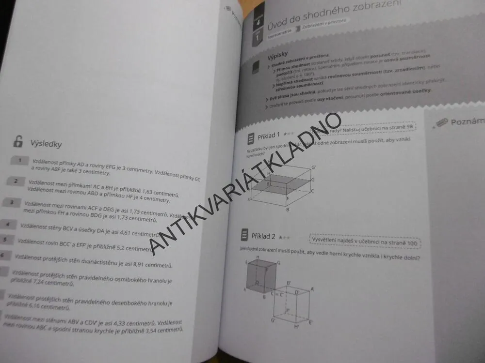 MATEMATIKA, MATIKA PRO SPOLUŽÁKY, STEREOMETRIE, PRACOVNÍ SEŠIT, LIŠKA, VALENTA, KRÁL
