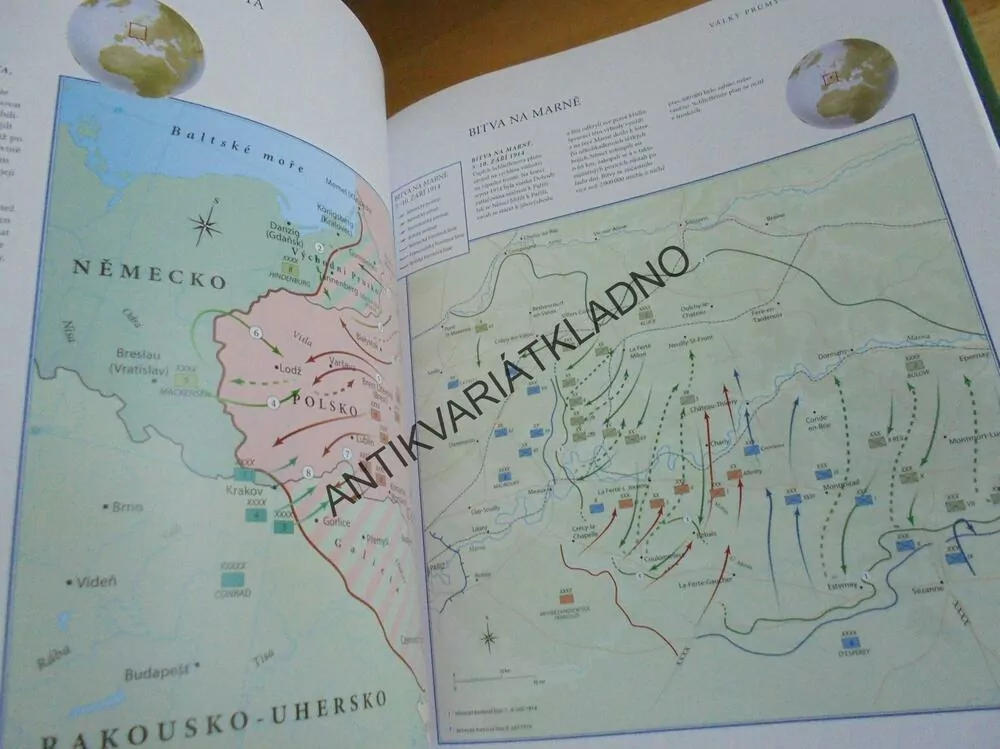 ATLAS HISTORIE,VÝZNAMNÉ BITVY A TAŽENÍ, ATLAS HISTORIE, VÁLKA, ARMÁDA, SWANSTON, **an