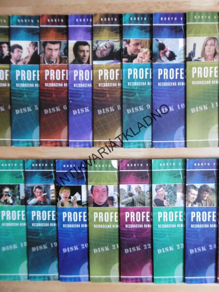 PROFESIONÁLOVÉ, 1-27., DVD FILM SERIÁL, STAV  A1 !!!