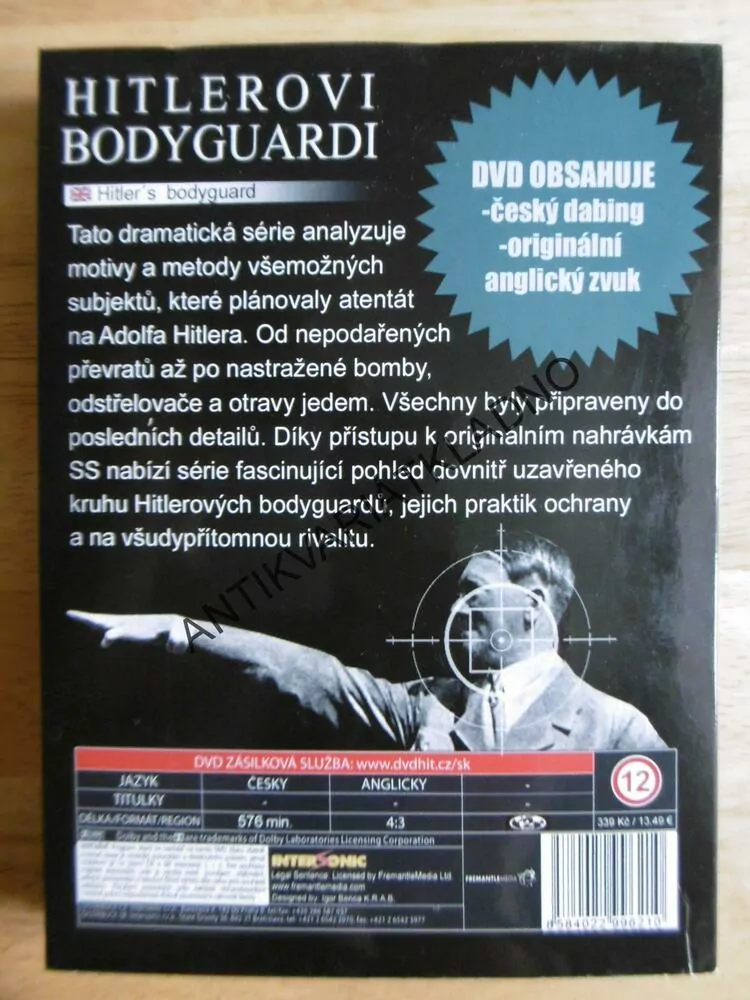 HITLEROVI BODYGUARDI, HITLER, 6 DVD FILM