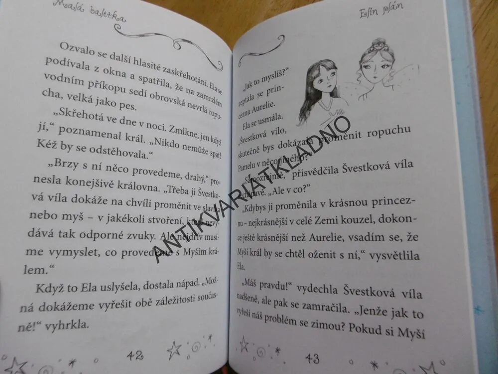 MALÁ BALETKA, ELA A LEDOVÁ KLETBA, DARCEY BUSSELLOVÁ, **an