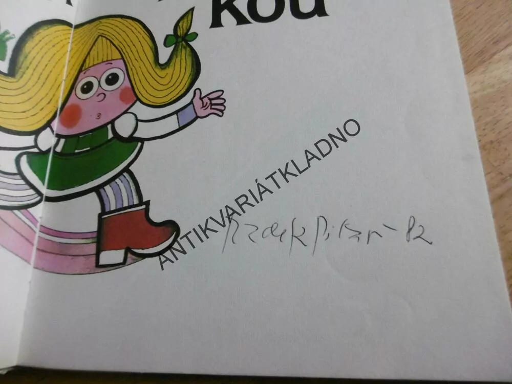 HODINY S KUKAČKOU, PROKOFJEVOVÁ, PILAŘ - AUTOGRAM, 1982