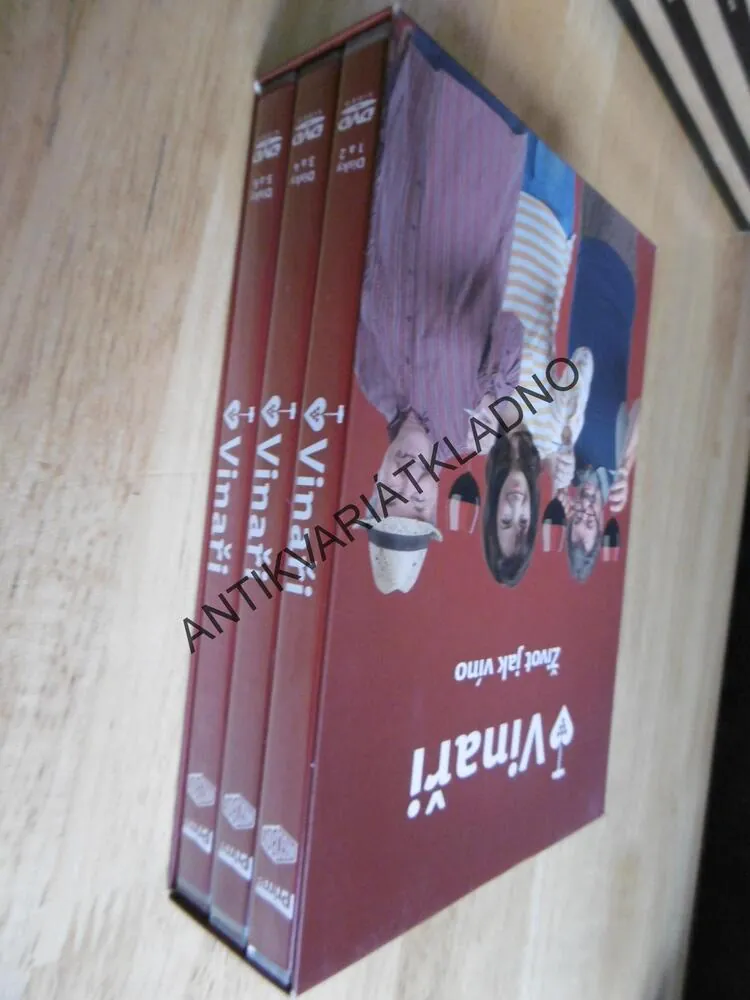 VINAŘI, ČESKÝ SERIÁL, 3 DVD