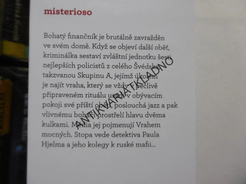 MISTERIOSO, ARNE DAHL, **an