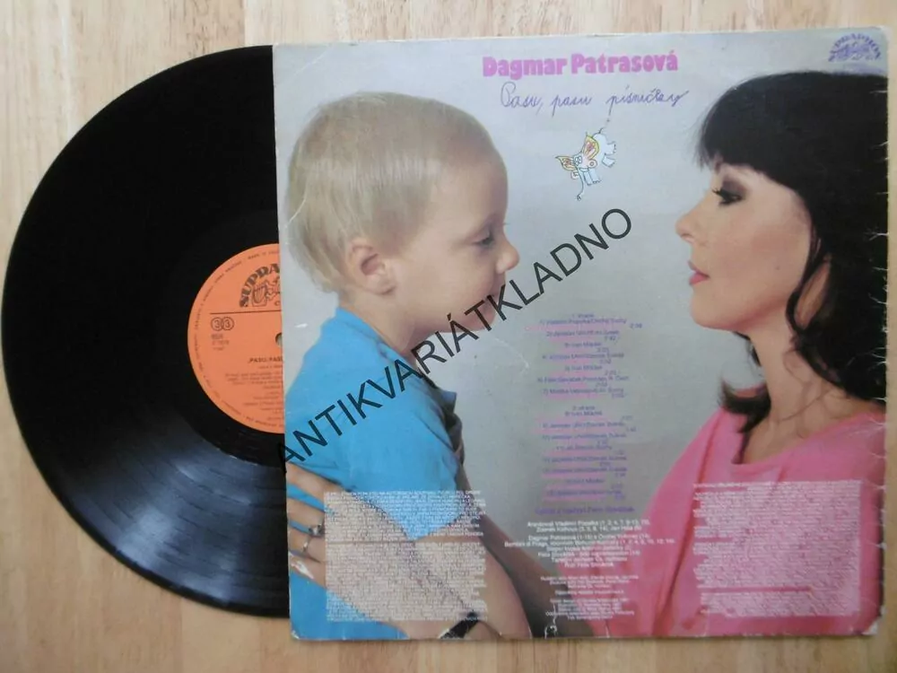 DAGMAR PATRASOVÁ, PASU, PASU PÍSNIČKY, LP