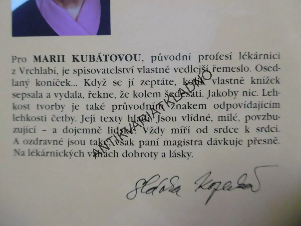 ARCIBÁBY ANEB ŽIVOTE , JÁ NECHCI, ABYS BYL OŠKLIVEJ, MARIE KUBÁTOVÁ,HÜTTNEROVÁ