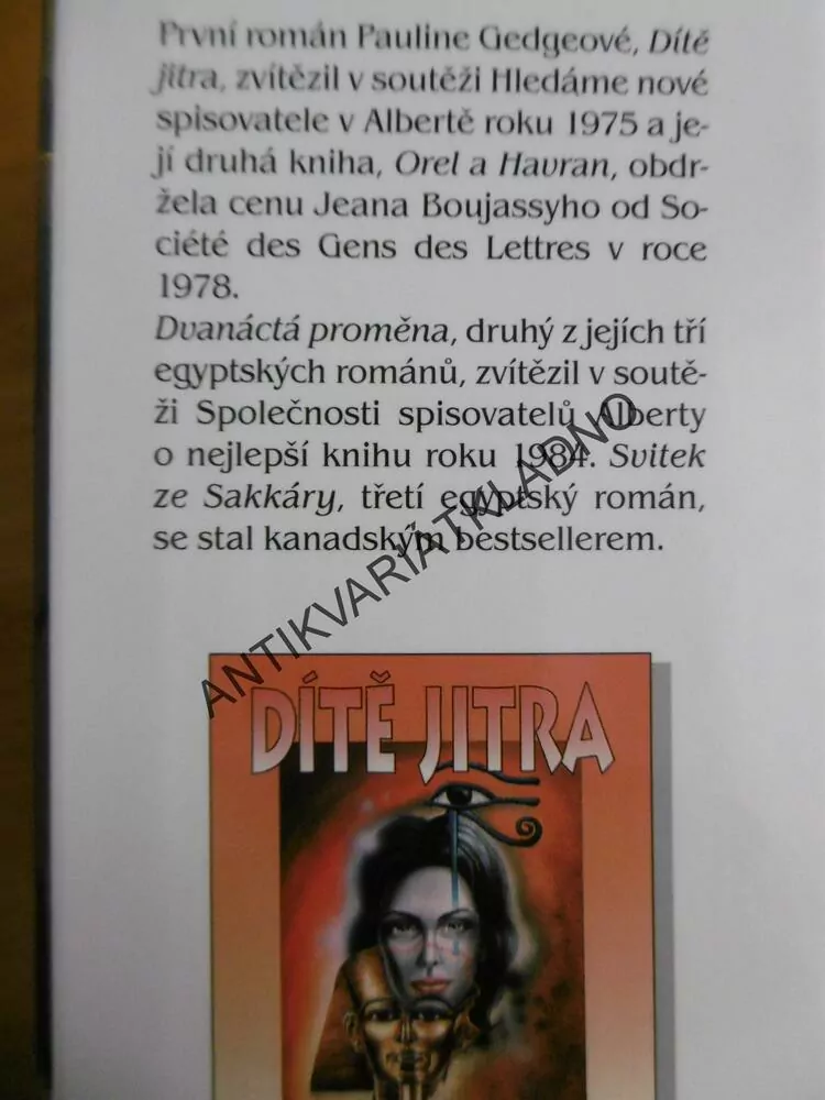 DŮM SNŮ, 1, PAULINE GEDGEOVÁ, **an