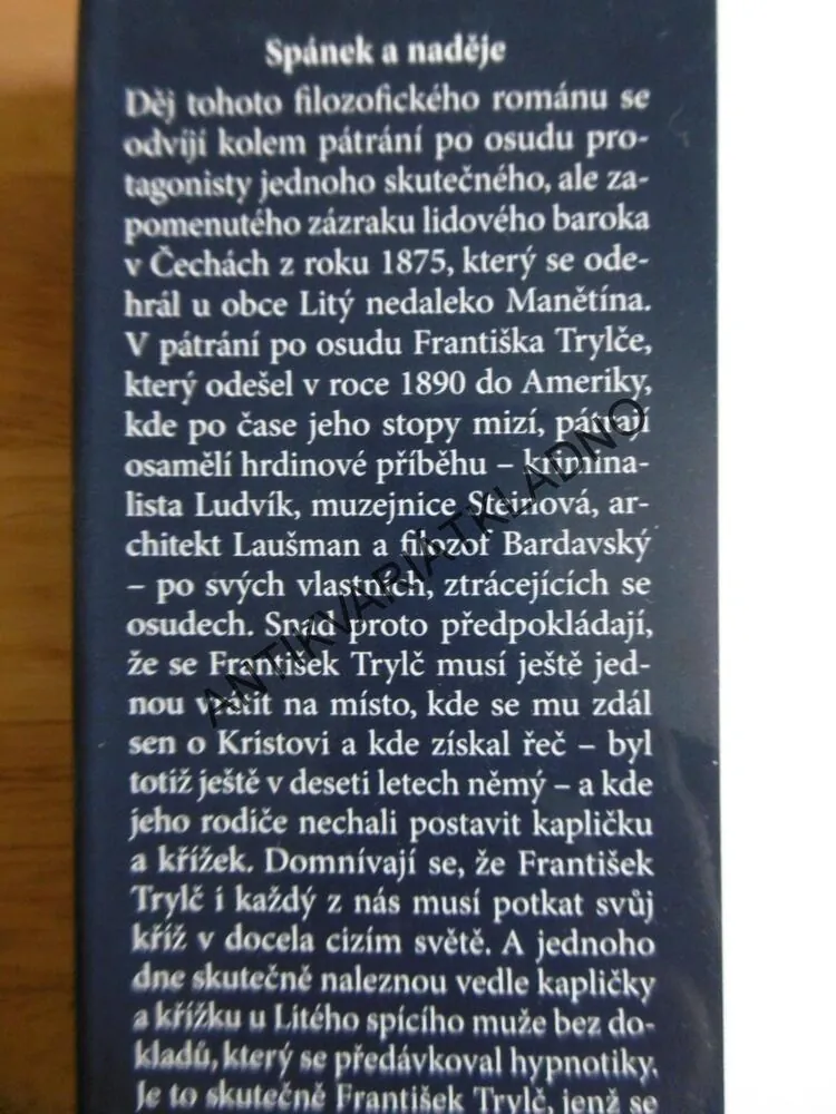 SPÁNEK A NADĚJE, TOMÁŠ HÁJEK, **an
