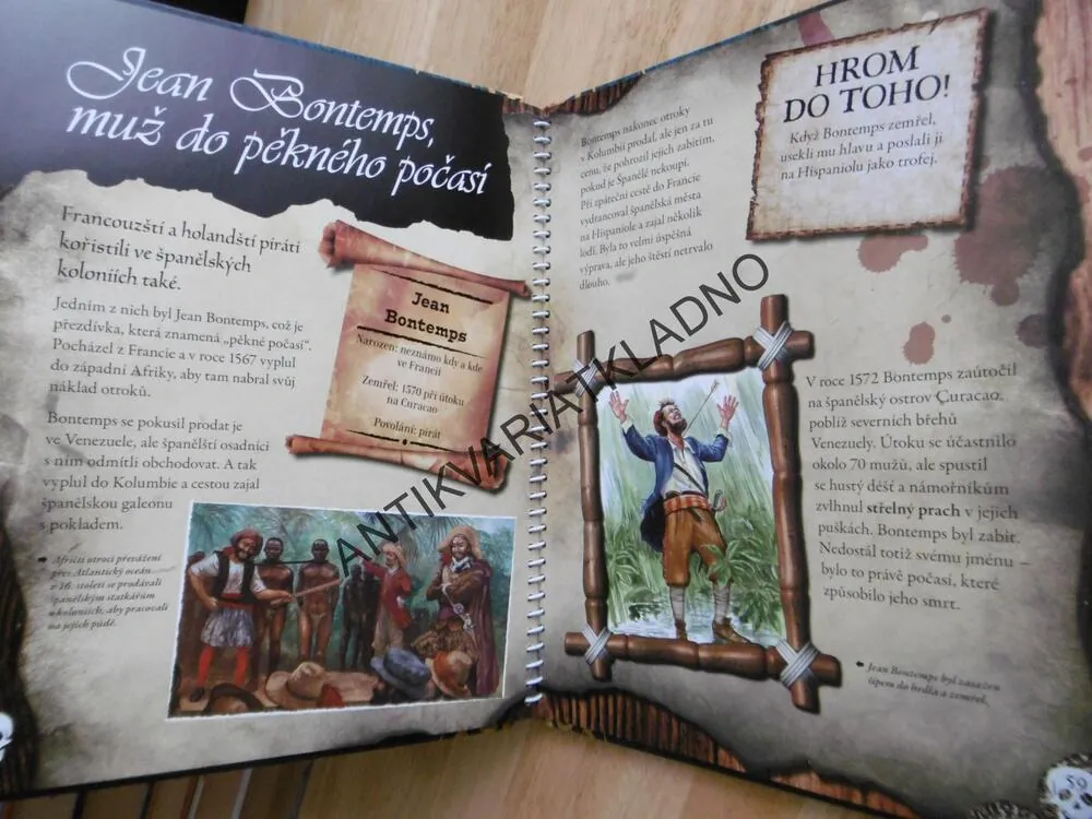 VELKÁ KNIHA PIRÁTI, JOHN MALAM, **an