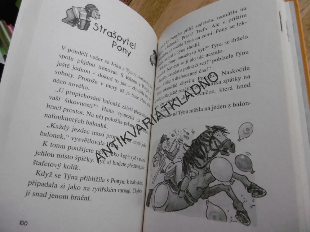 ROZPUSTILÁ OPIČKA,TÝNA A PONY, JULIA BOEHME, **an
