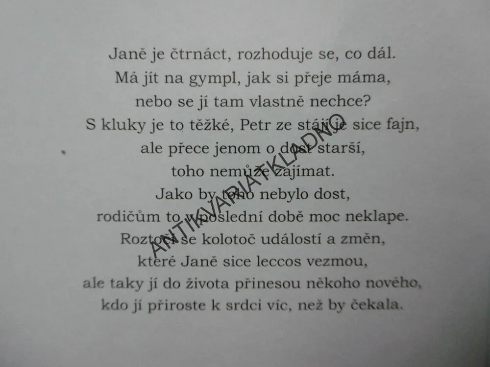 MALÉ VĚCI, VELKÉ VĚCI, MARTINA DRIJVEROVÁ, **an