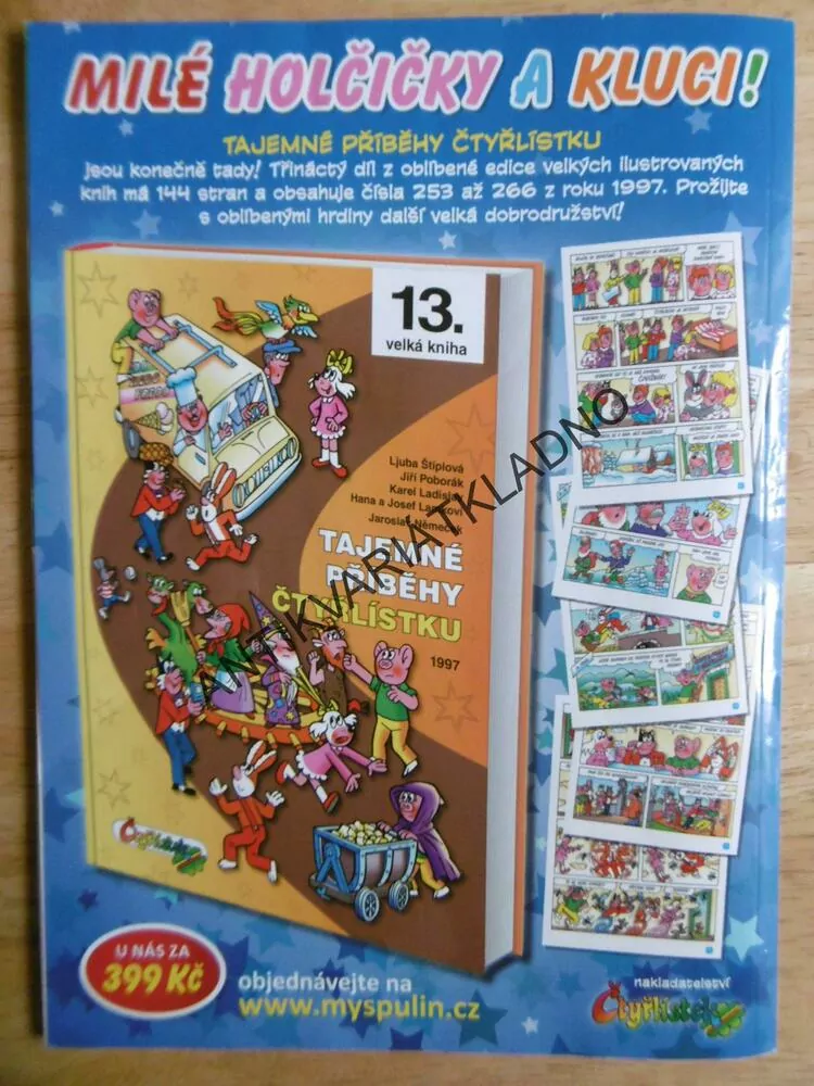 ČTYŘLÍSTEK 579-580, DVOJČÍSLO, HRAČKY Z PŮDY