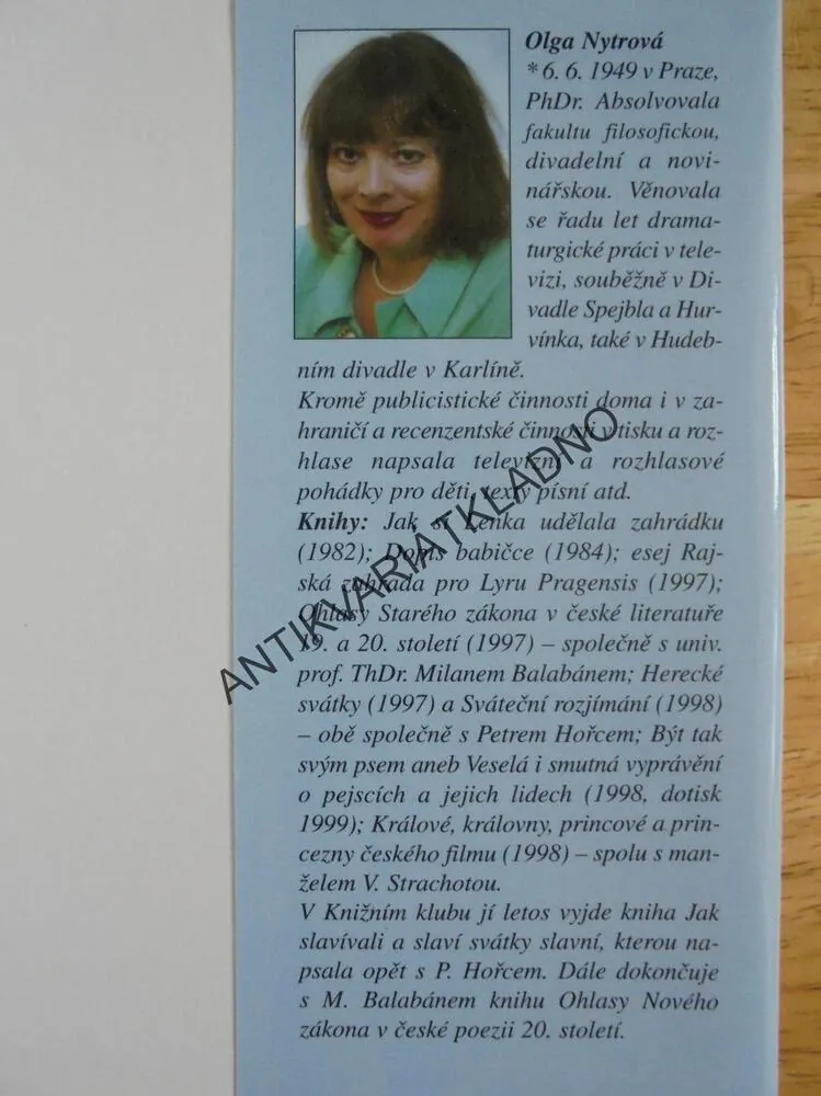 ŠTUDÁCI A KANTOŘI, ANEB HVĚZDY ČESKÉHO FILMU,NYTRO, **an