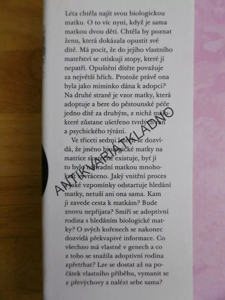 CESTA K MÝM MATKÁM, EDITH HOLÁ, **an
