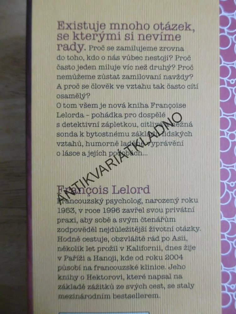 HEKTOR A TAJEMSTVÍ LÁSKY, FRANCOIS LELORD, **an