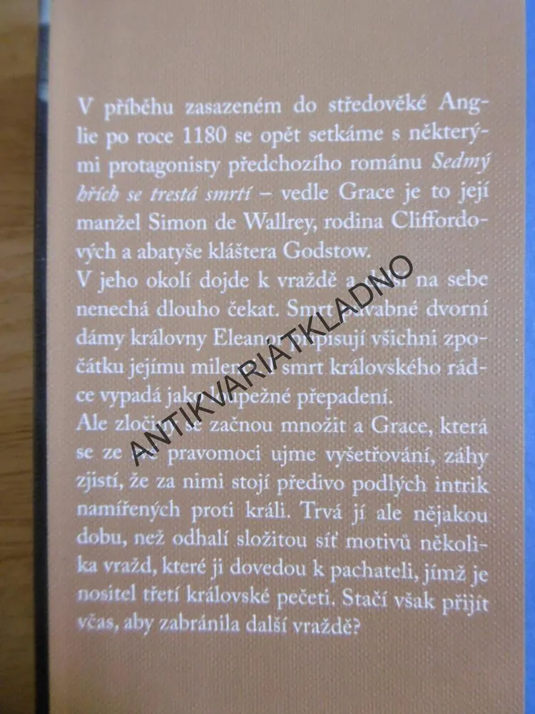 TŘETÍ PEČEŤ, HANA WHITTON, **an