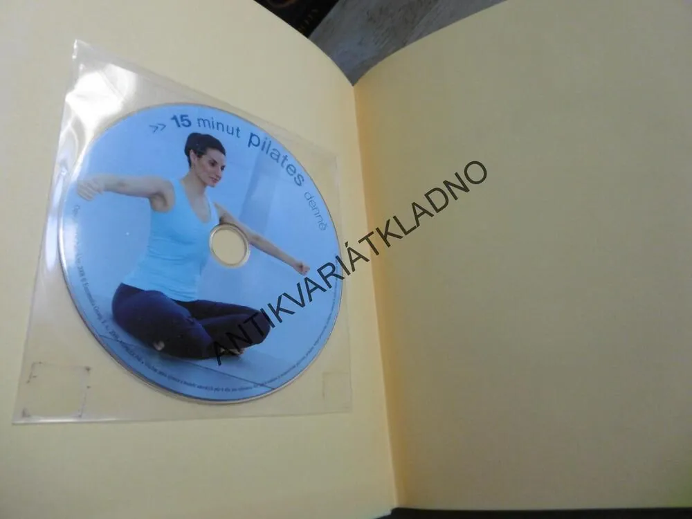 PILATES 15 MINUT DENNĚ, CVIKY PRO VŠECHNY ÚROVNĚ ZDATNOSTI, SPORT,CVIČENÍ+ DVD