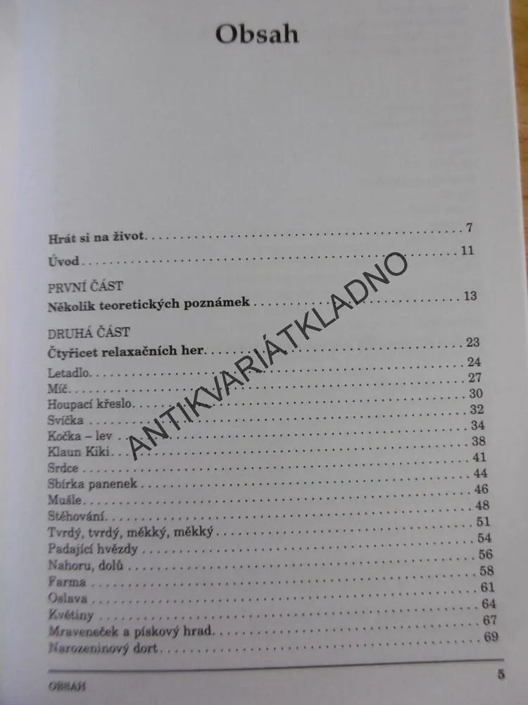 RELAXAČNÍ HRY S DĚTMI, MICHELINE NADEAU