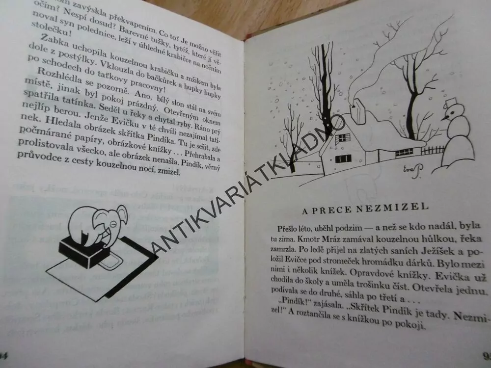 EVIČČINA KOUZELNÁ NOC, EMIL POSLEDNÍK, POSLEDNÍKOVÁ