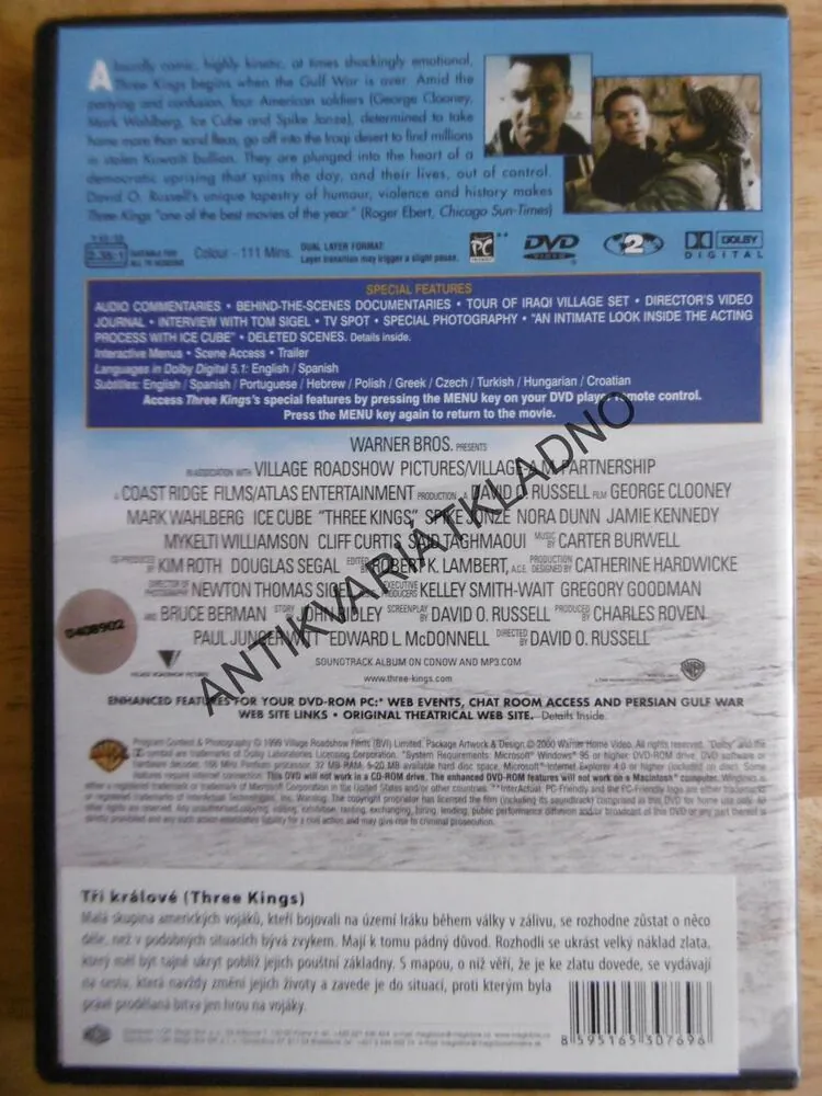 TŘI KRÁLOVÉ, DVD FILM