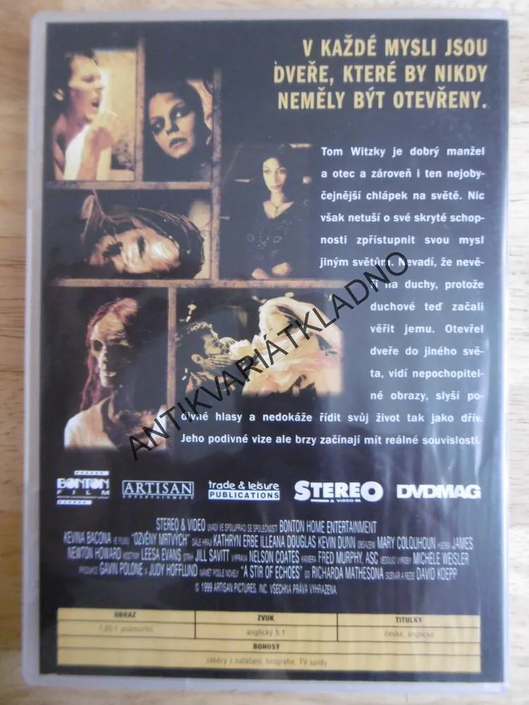 OZVĚNY MRTVÝCH, DVD FILM