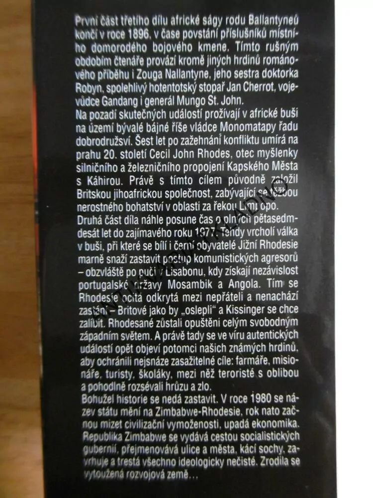 ANDĚLÉ PLÁČÍ, WILBUR SMITH, **an