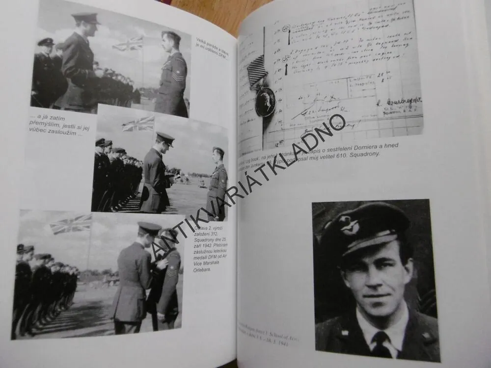 ÚKOL SPLNĚN! FRANTIŠEK MARERŠ, DFM, 601 A 610. SQUADRONY